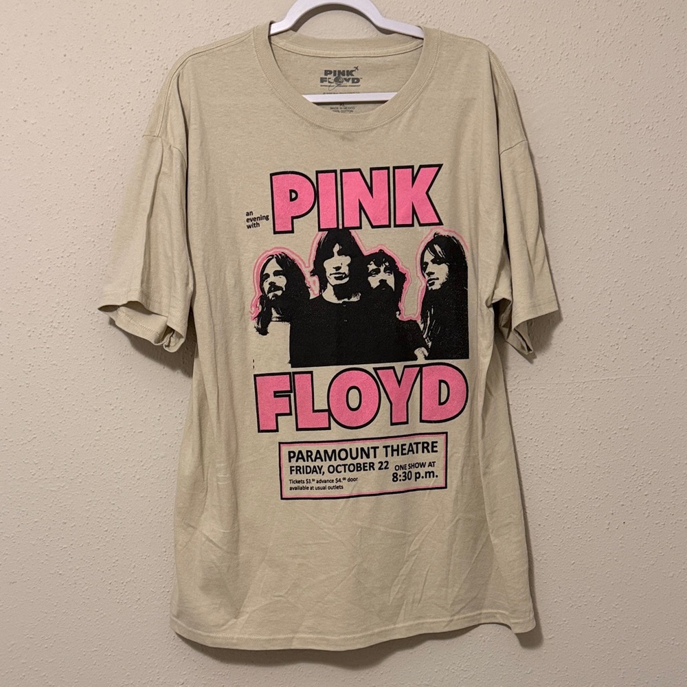 Pink Floyd shirt XL Button